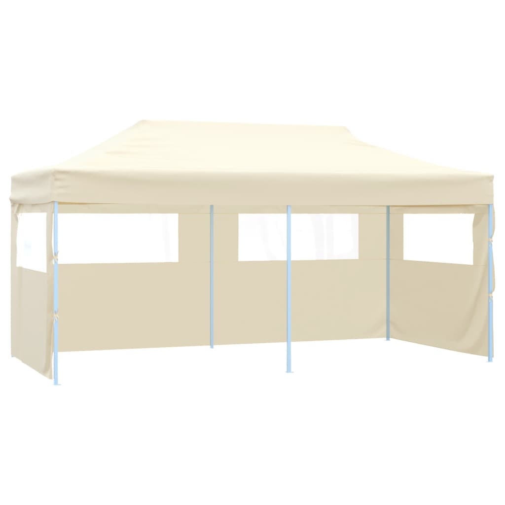 Cream Foldable Pop-up Party Tent 3 x 6 m