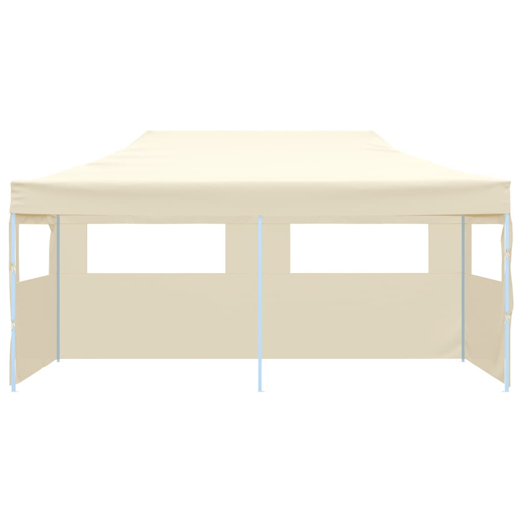 Cream Foldable Pop-up Party Tent 3 x 6 m