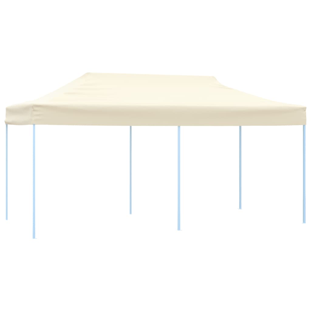 Cream Foldable Pop-up Party Tent 3 x 6 m