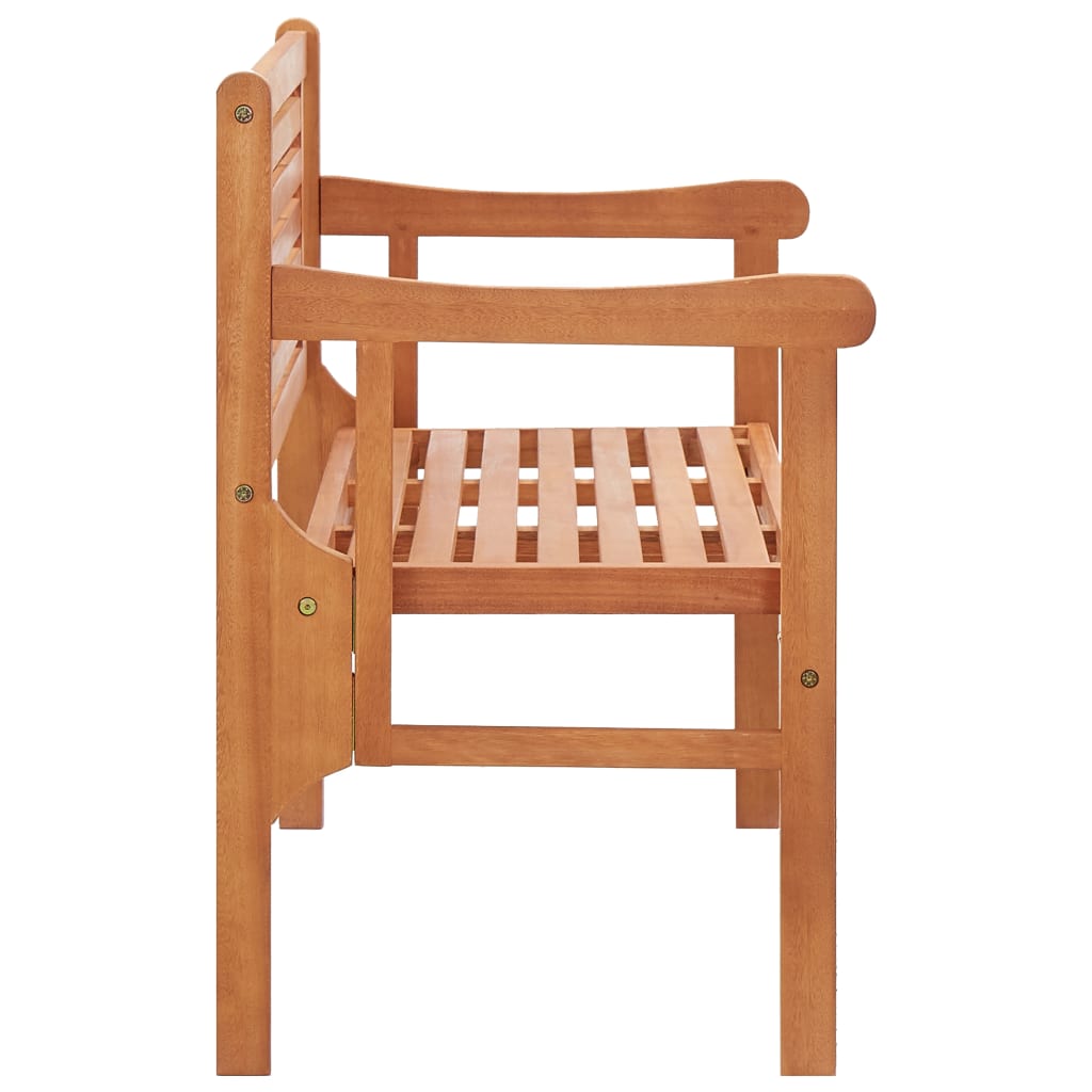 Foldable Garden Bench 120 cm Solid Eucalyptus Wood