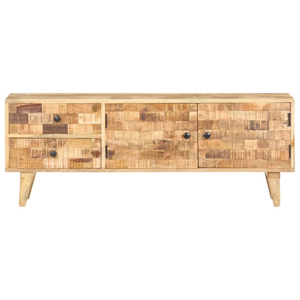 TV Cabinet 120x30x45 cm Solid Mango Wood