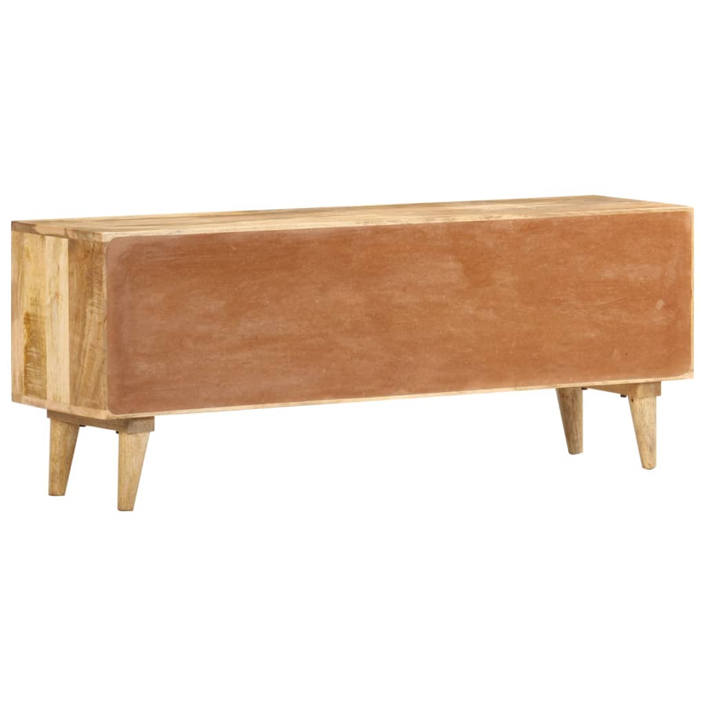 TV Cabinet 120x30x45 cm Solid Mango Wood
