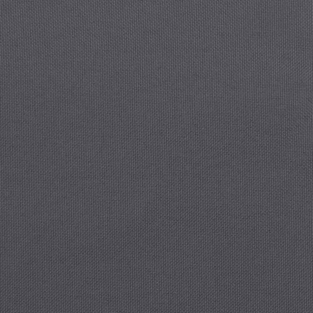 Sun Lounger Cushion Anthracite 186x58x4cm Oxford Fabric