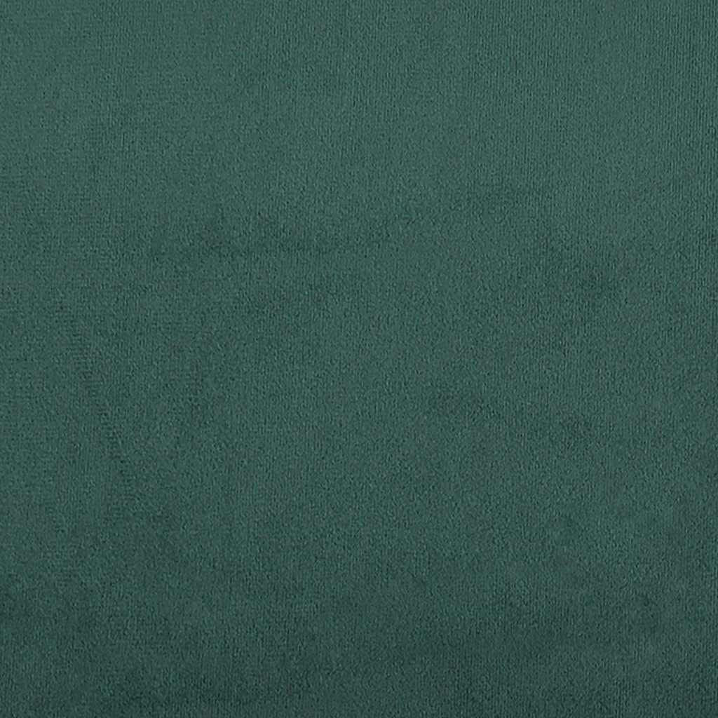 Rocking Chair Dark Green Velvet