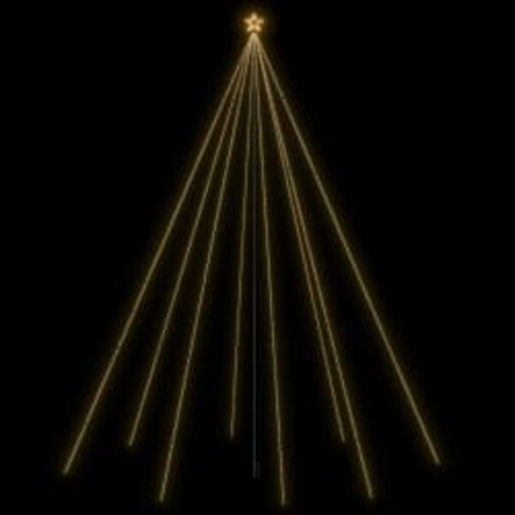 LED Christmas Waterfall Tree Lights Indoor Outdoor 1300 LEDs 8 m