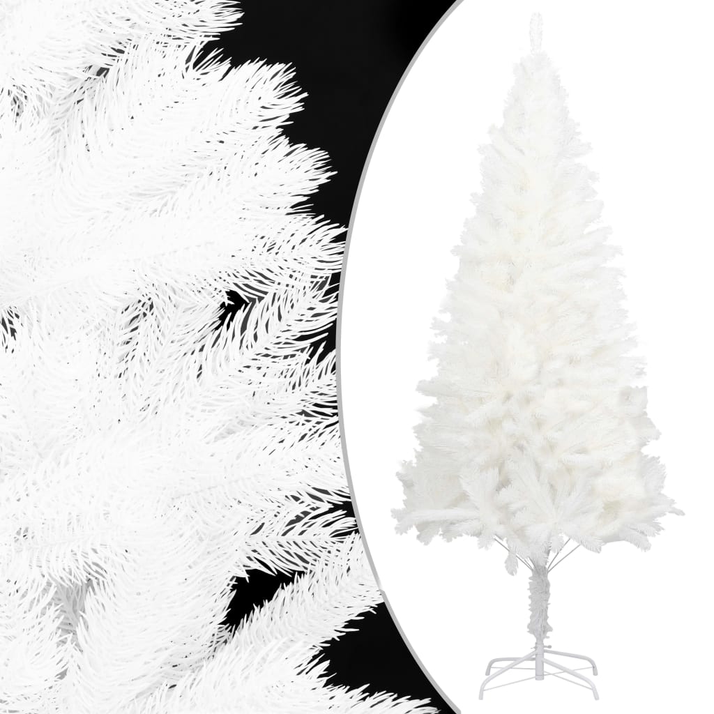 Artificial Pre-lit Christmas Tree White 150 cm