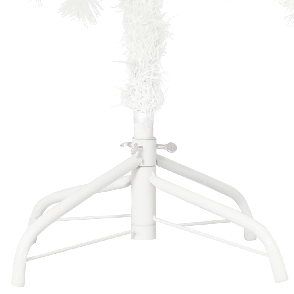 Artificial Pre-lit Christmas Tree White 180 cm