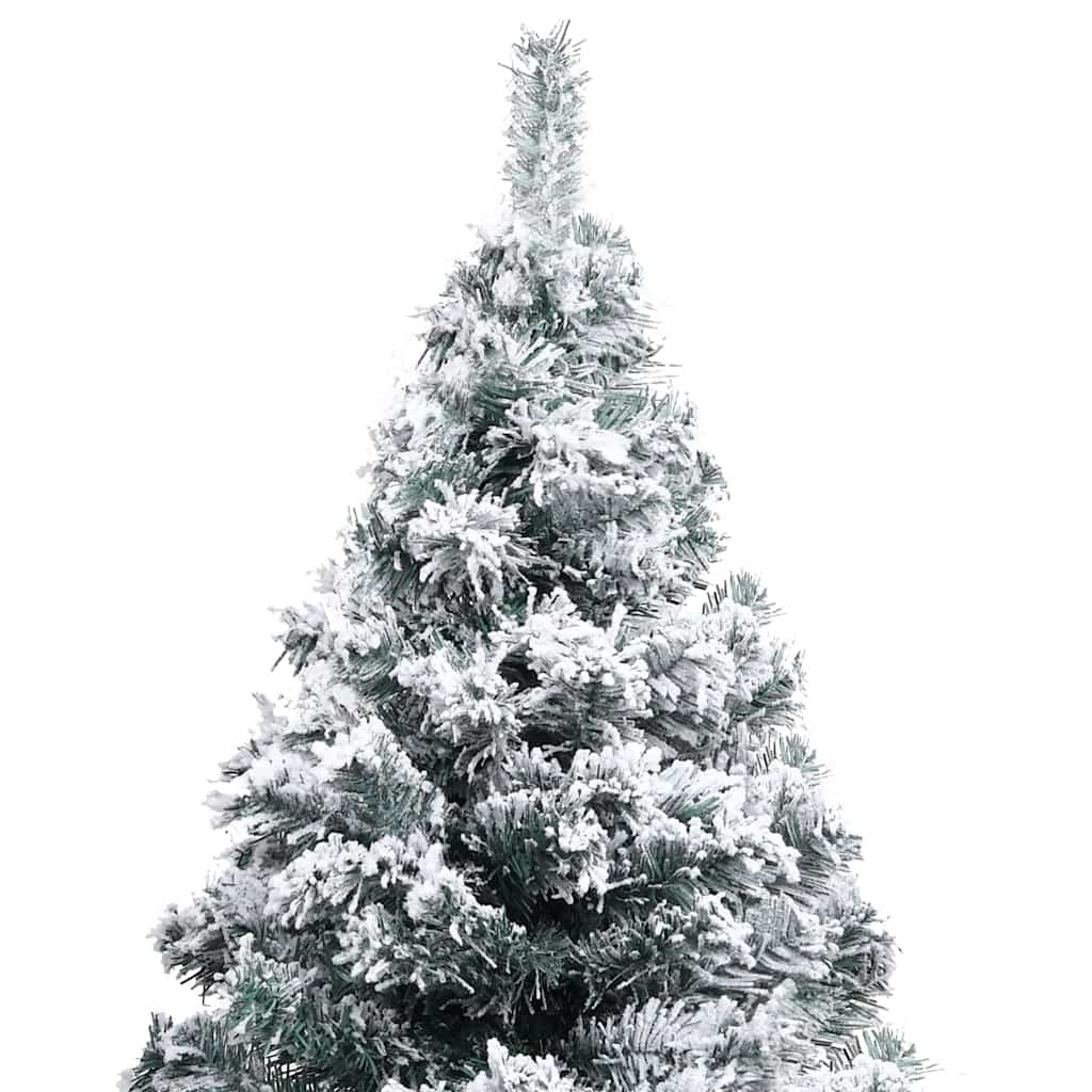 Artificial Pre-lit Christmas Tree with Ball Set Green 240 cm PVC