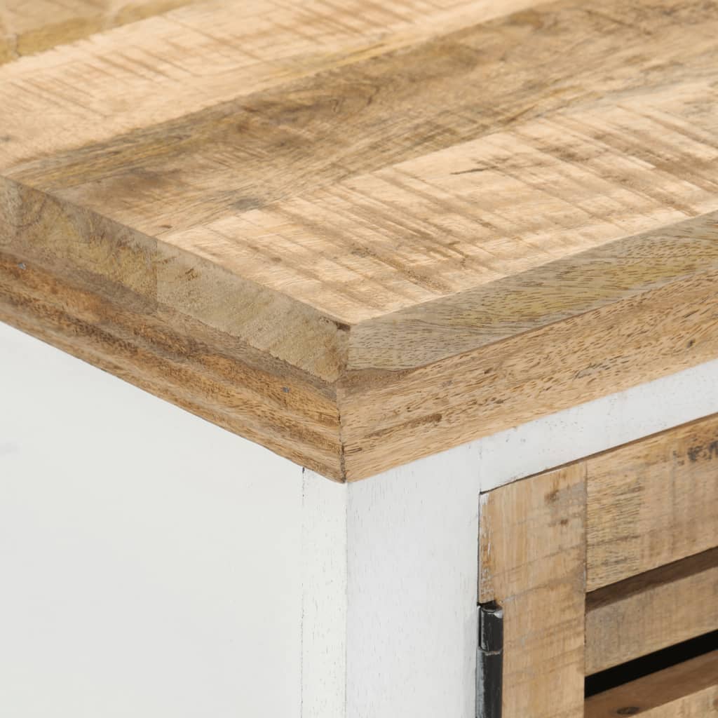TV Cabinet 110x30x40 cm Solid Wood Mango