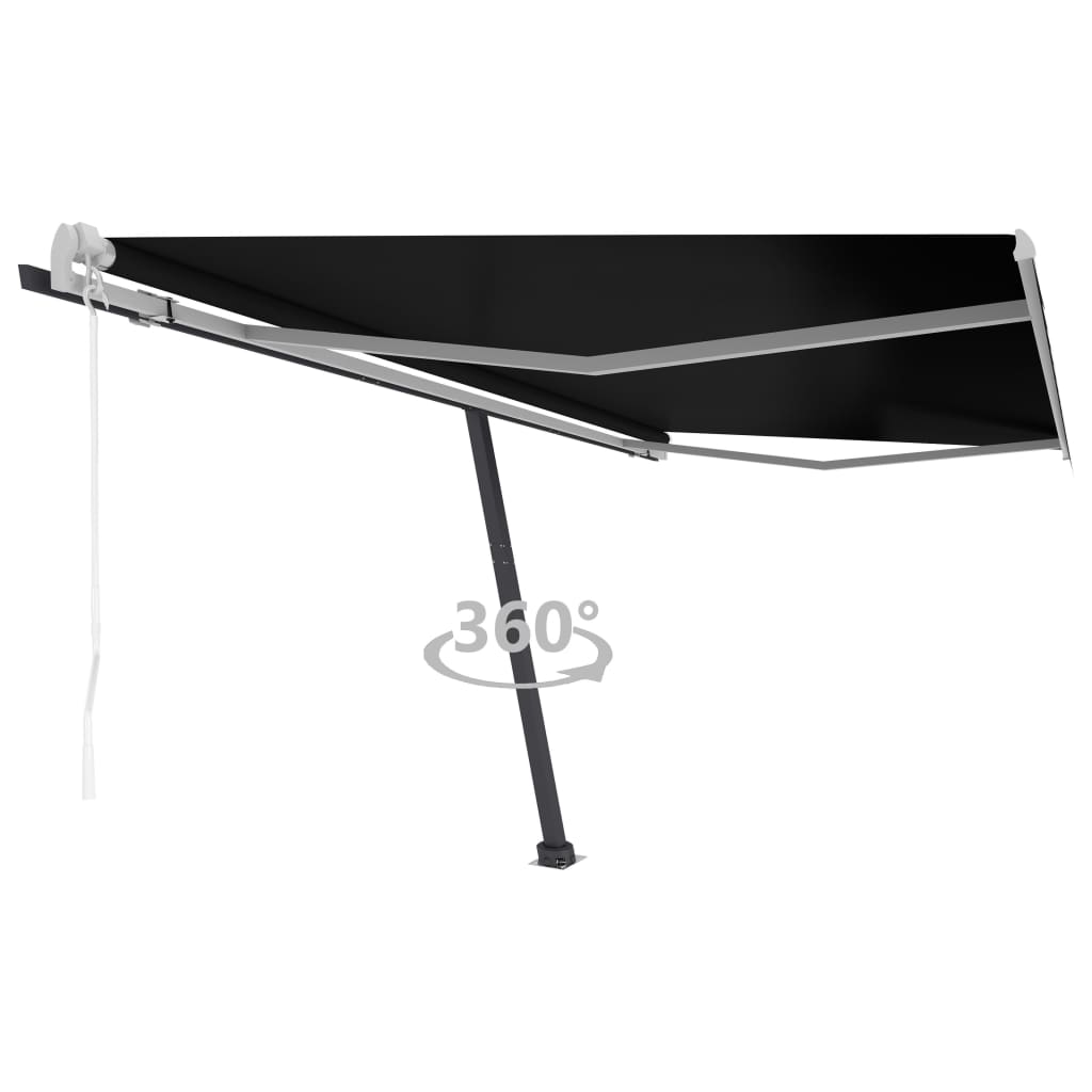 Freestanding Automatic Awning 400x300 cm Anthracite