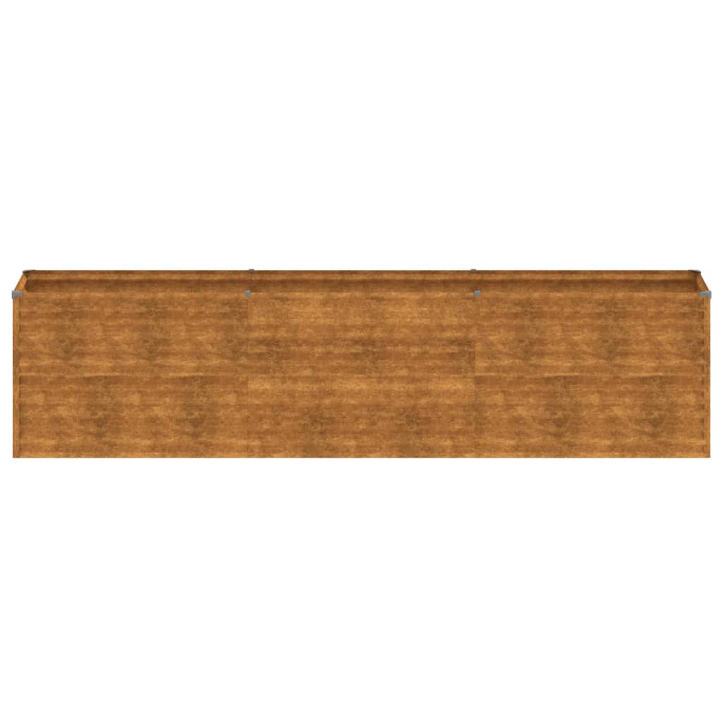 Garden Raised Bed 291x50x69 cm Corten Steel