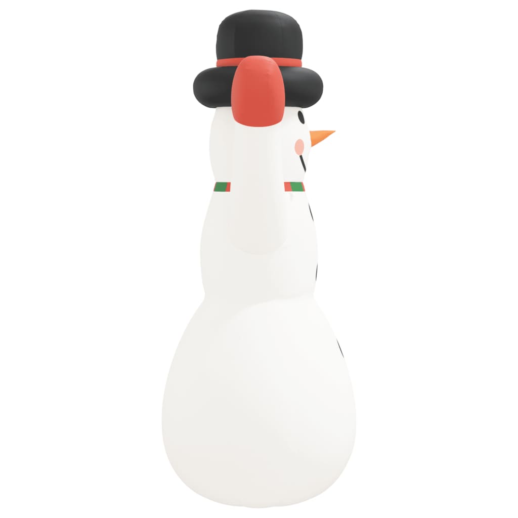 Christmas Inflatable Snowman with LEDs 370 cm