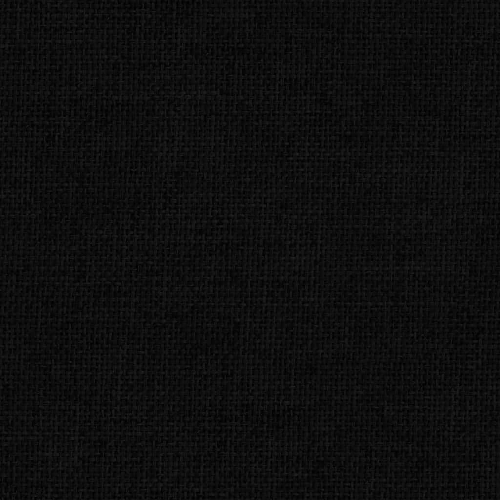 Dog Bed Black 90x53x30 cm Fabric
