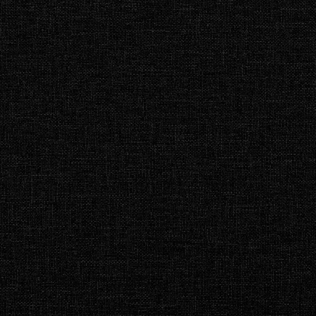 Massage Recliner Chair Black Fabric