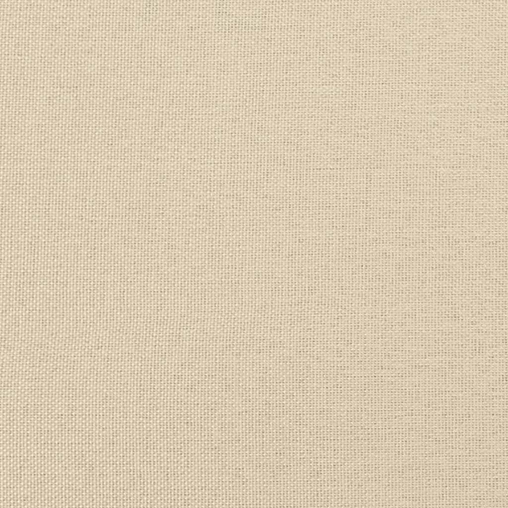 Massage Recliner Chair Cream Fabric