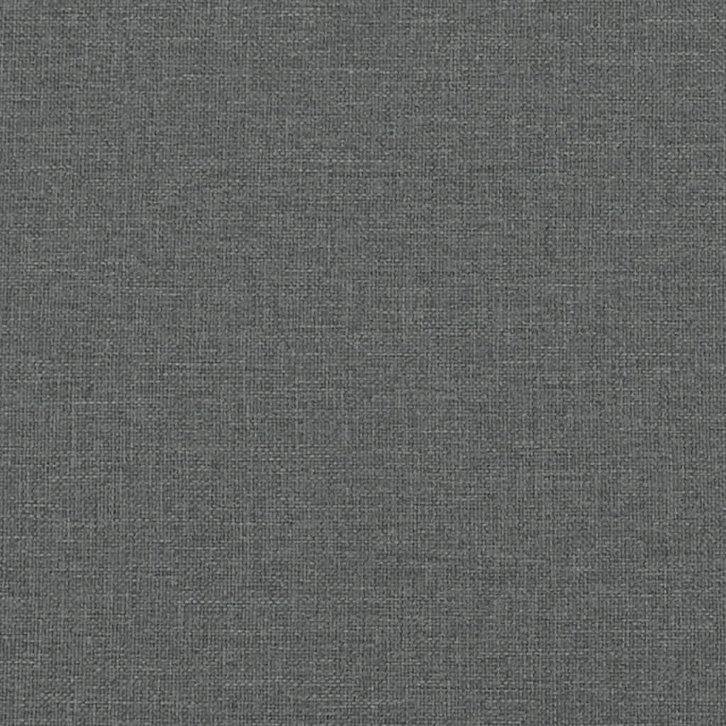 Massage Recliner Chair Dark Grey Fabric
