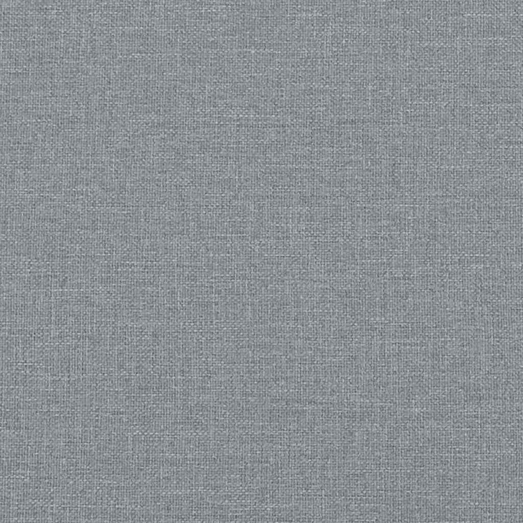 Massage Recliner Chair Light Grey Fabric