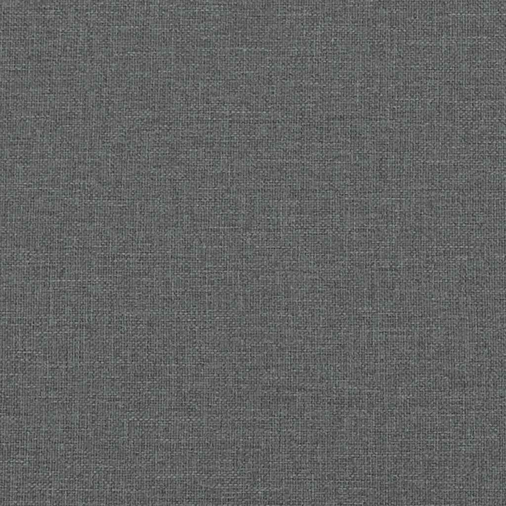 Massage Recliner Chair Dark Grey Fabric
