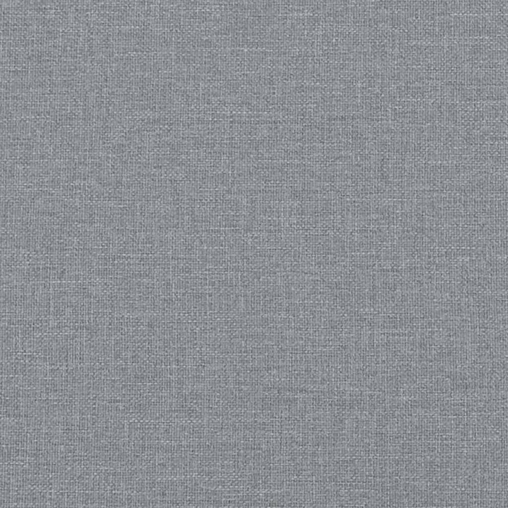 Recliner Chair Light Grey Fabric