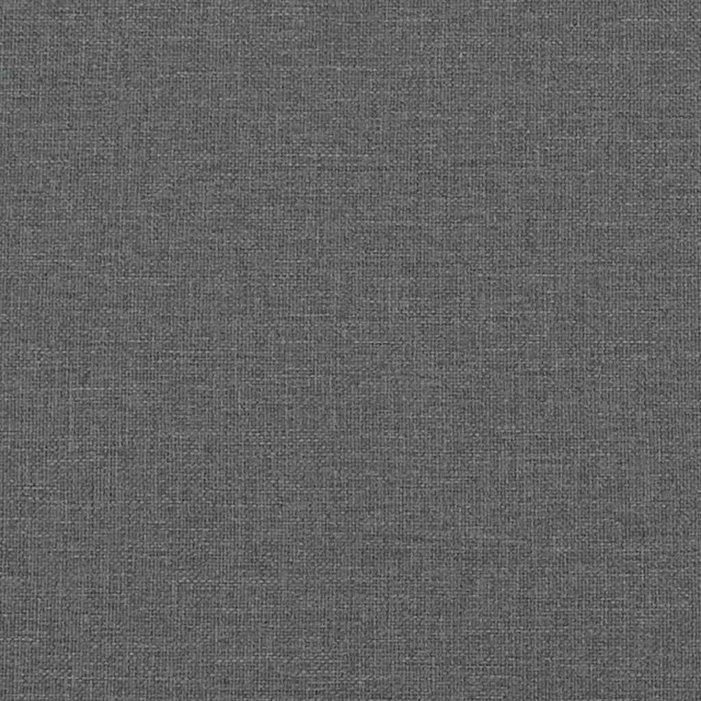 Sofa Chair with Armrests Dark Grey 53 cm Fabric