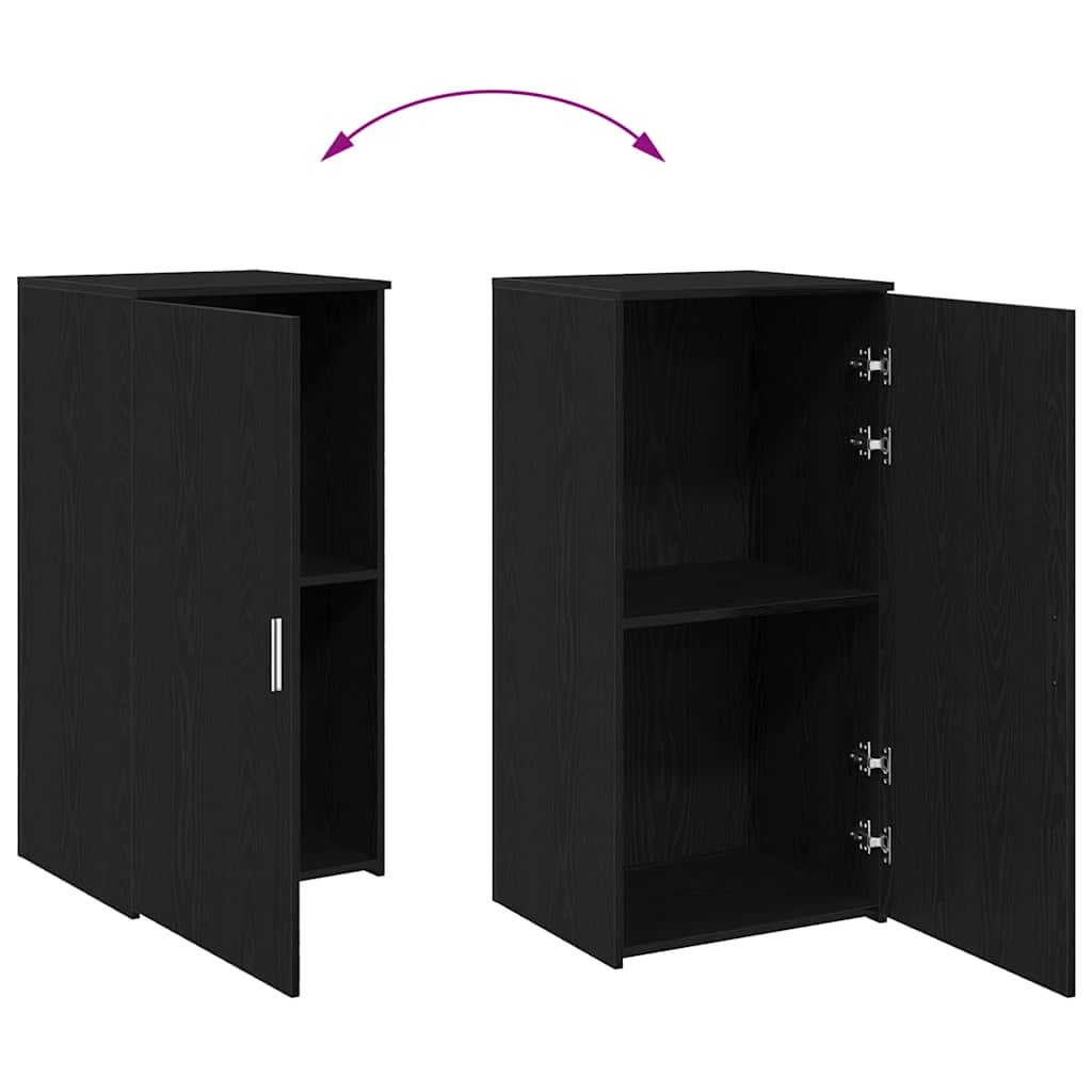 Storage Cabinet Black 50x45x103.5 cm Engineered Wood