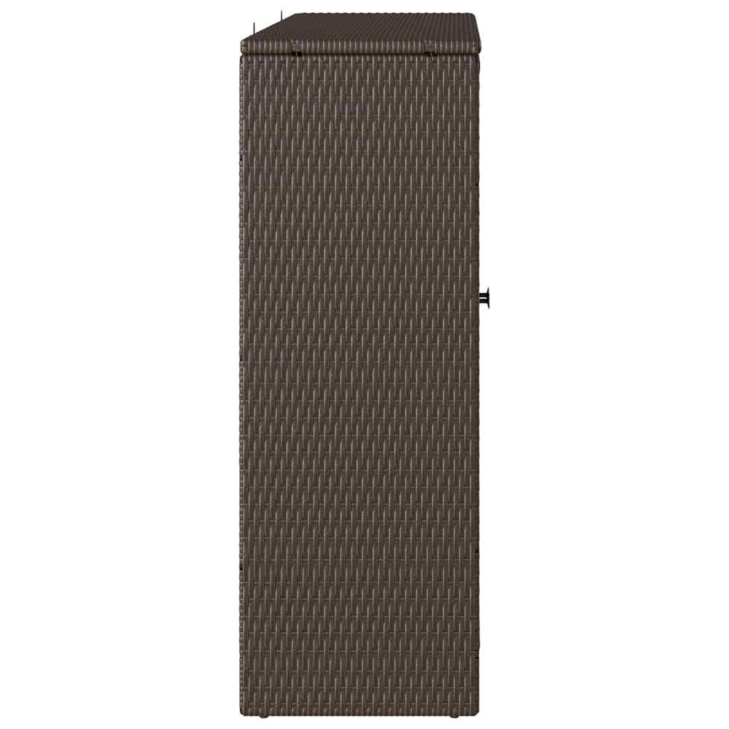 Storage Cabinet with Storage Brown 100 x 36 x 102 cm Rattan