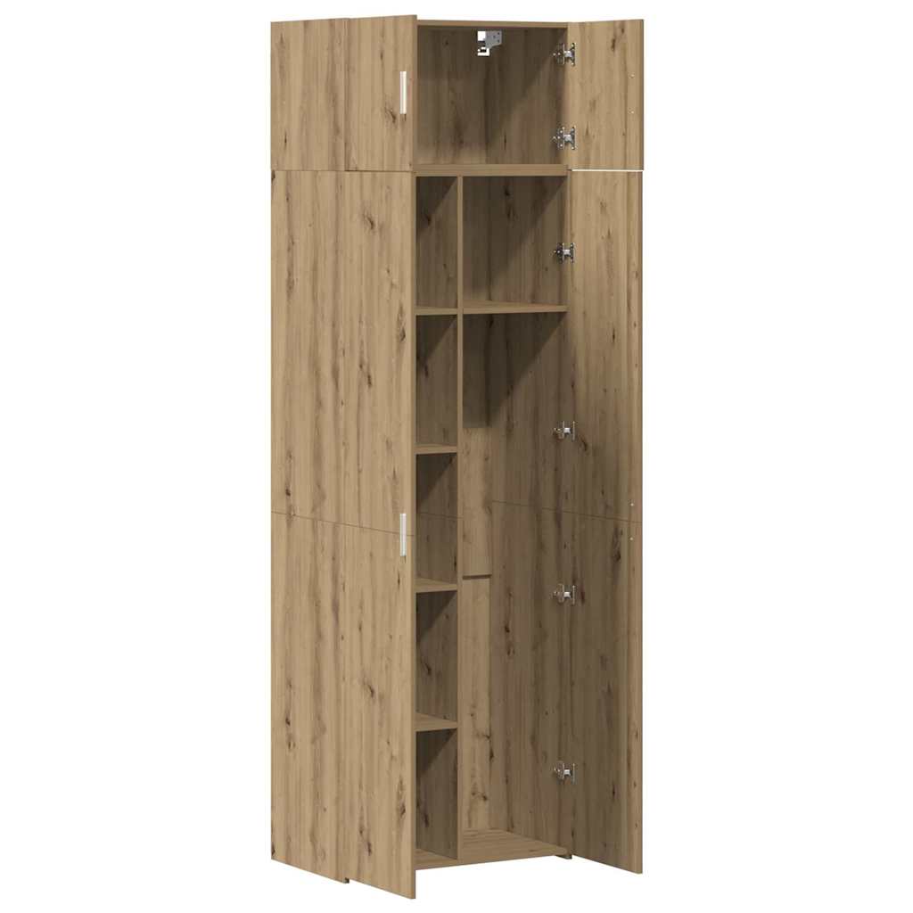 Storage Cabinet Artisan oak 70 x 42.5 x 225 cm Engineered wood