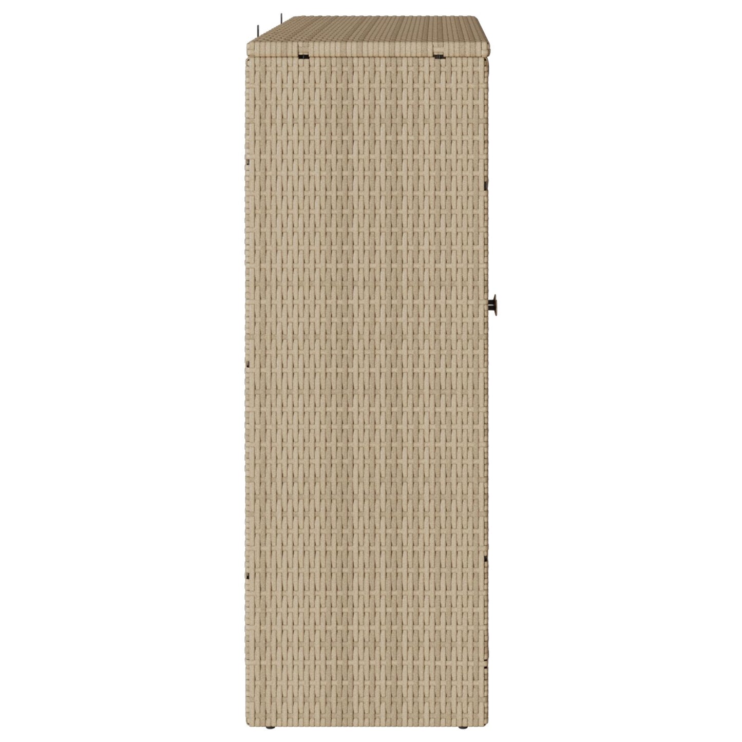 Storage Cabinet Beige 100x36x102 cm Rattan