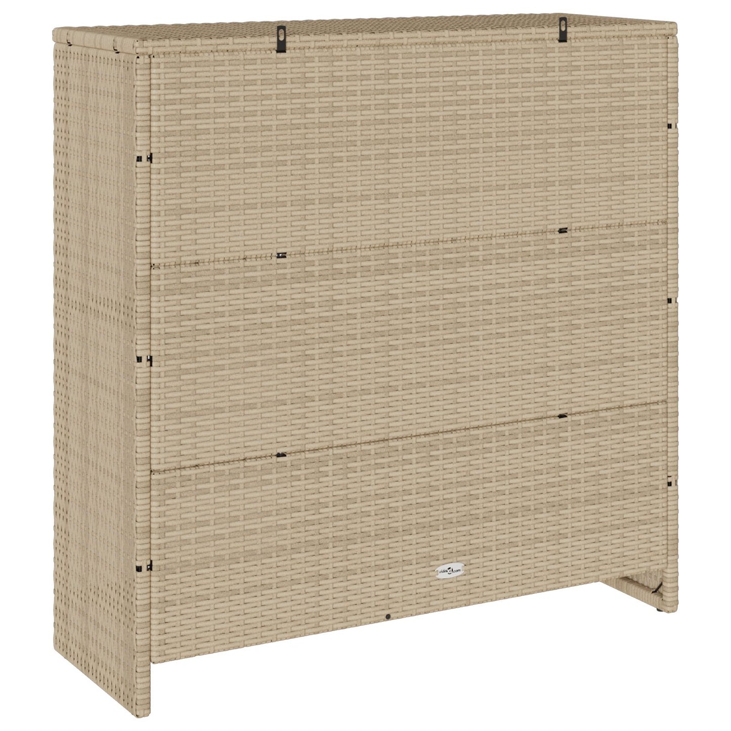 Storage Cabinet Beige 100x36x102 cm Rattan