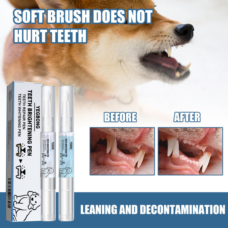 Yegbong Pet Dental Pen Dental Care Stick for Dogs & Cats