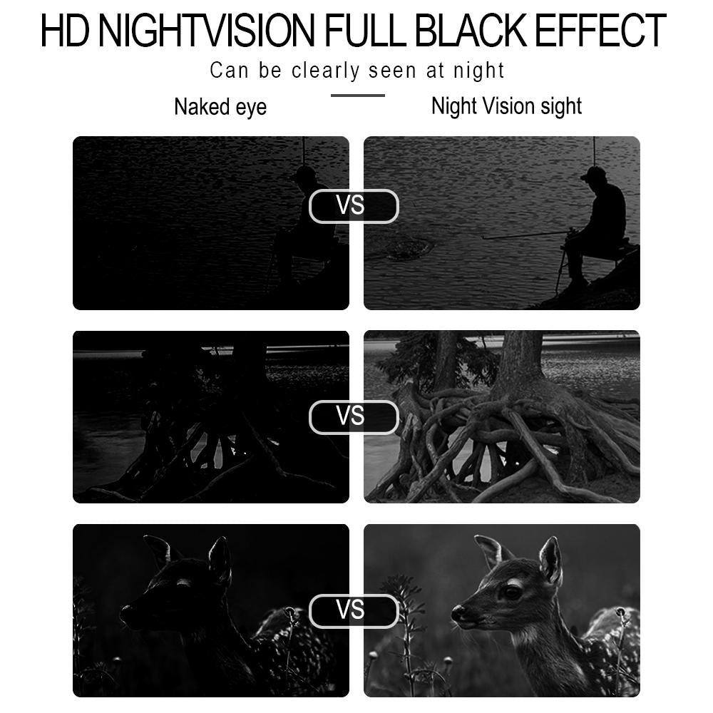 1080p Hd Infrared Night Vision Binoculars with 2.4 Tft Screen