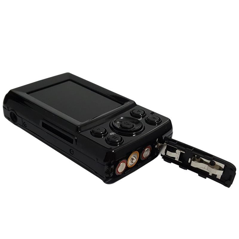 16mp Mini Digital Camera for Kids - 2.4 Inch 720p Cute Cartoon Design - Multifunctional Toy for Children's Birthday - Gold