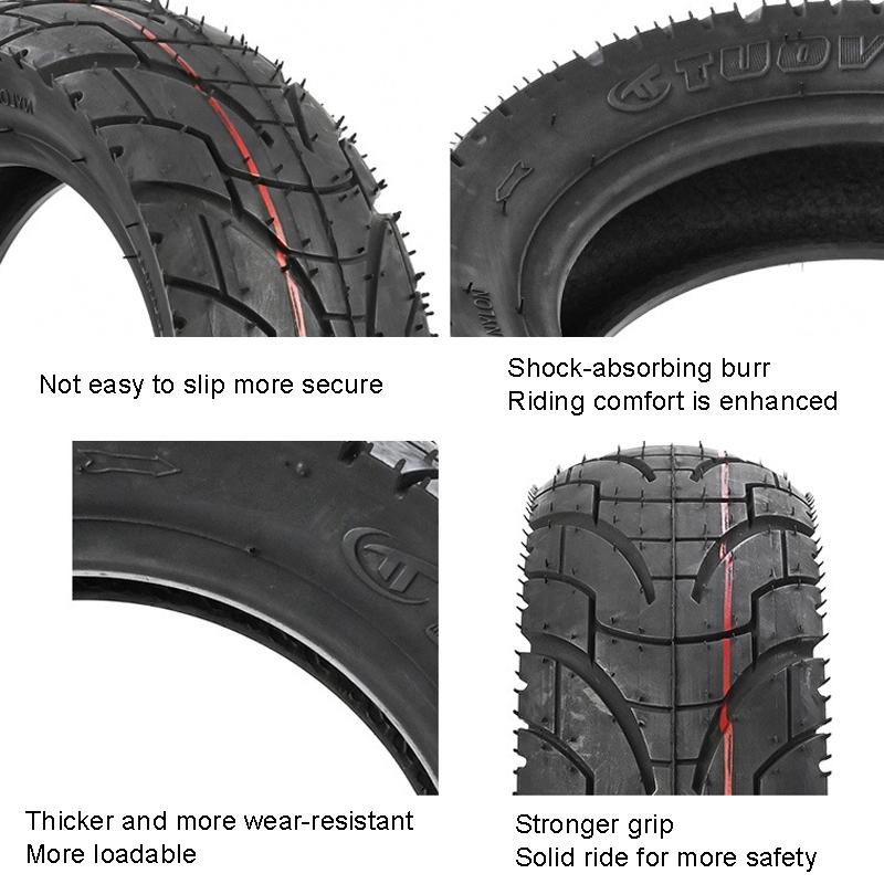 10 inch Electric Skateboard with Vacuum Explosion-proof Outer Tire - Kugoo M4 Tuovt 80 / 65-6.5 - Off-Road Tire