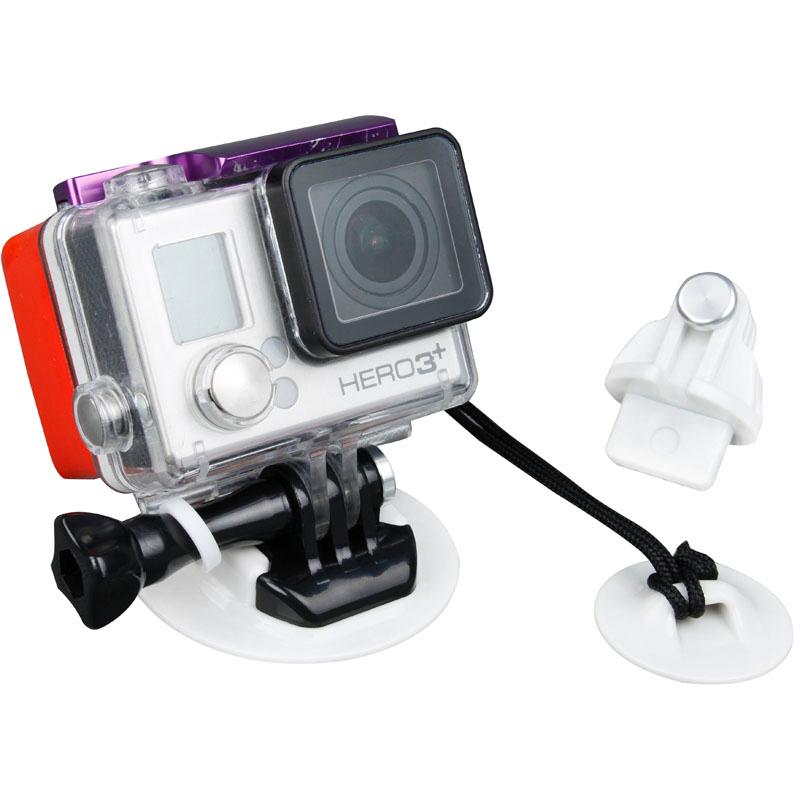 10-piece Board Mount Set for Action Cameras - White