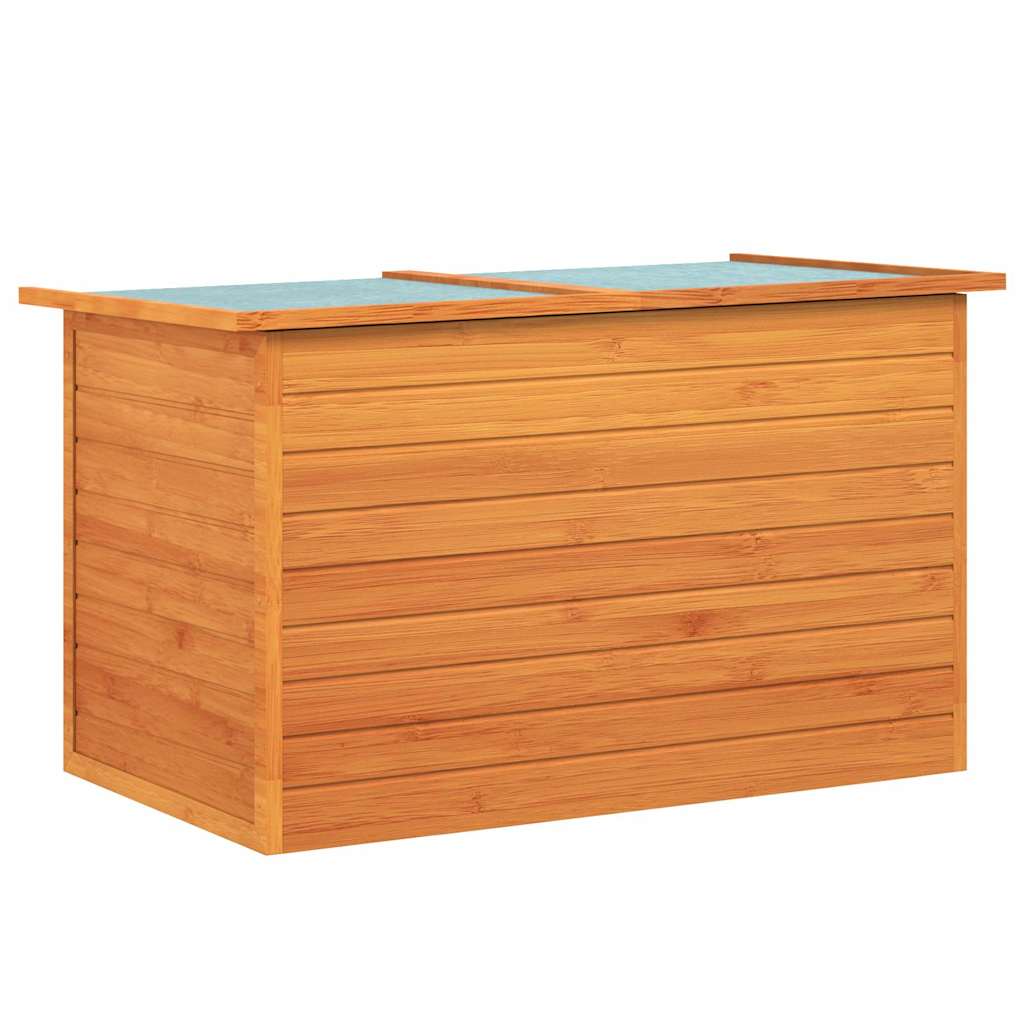 Garden Storage Box 126x72x72 cm Wood