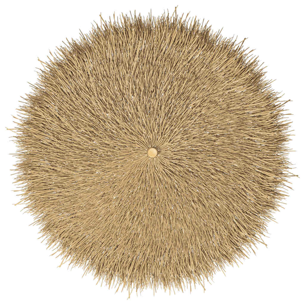 Bamboo Garden Parasol with Banana Leaf Roof 210 cm