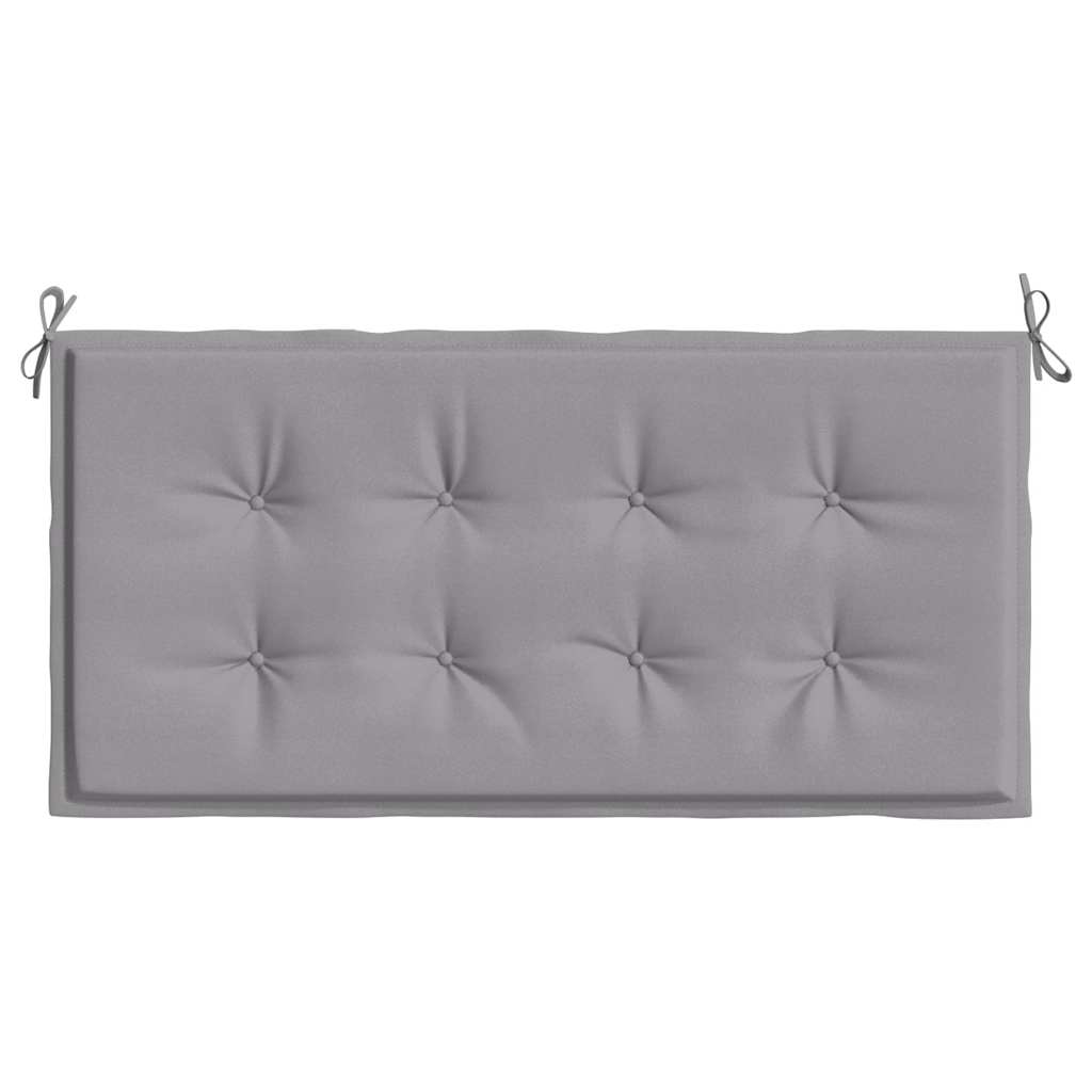 Garden Bench Cushion Grey 120x50x4 cm Oxford Fabric