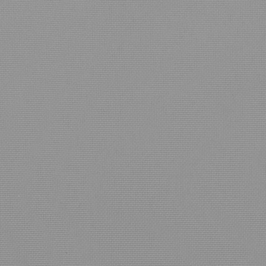 Garden Bench Cushion Grey 150x50x4 cm Oxford Fabric