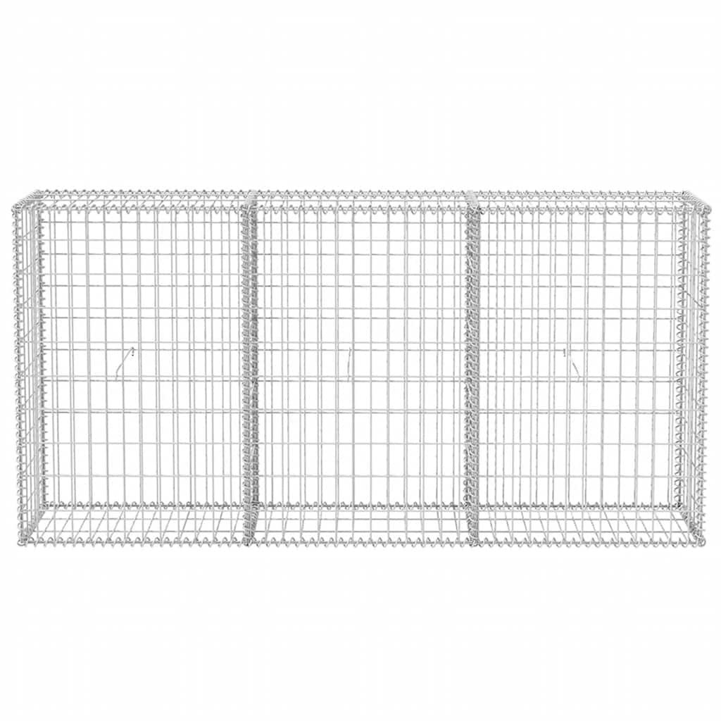 Gabion Basket Galvanised Steel 200x30x100 cm