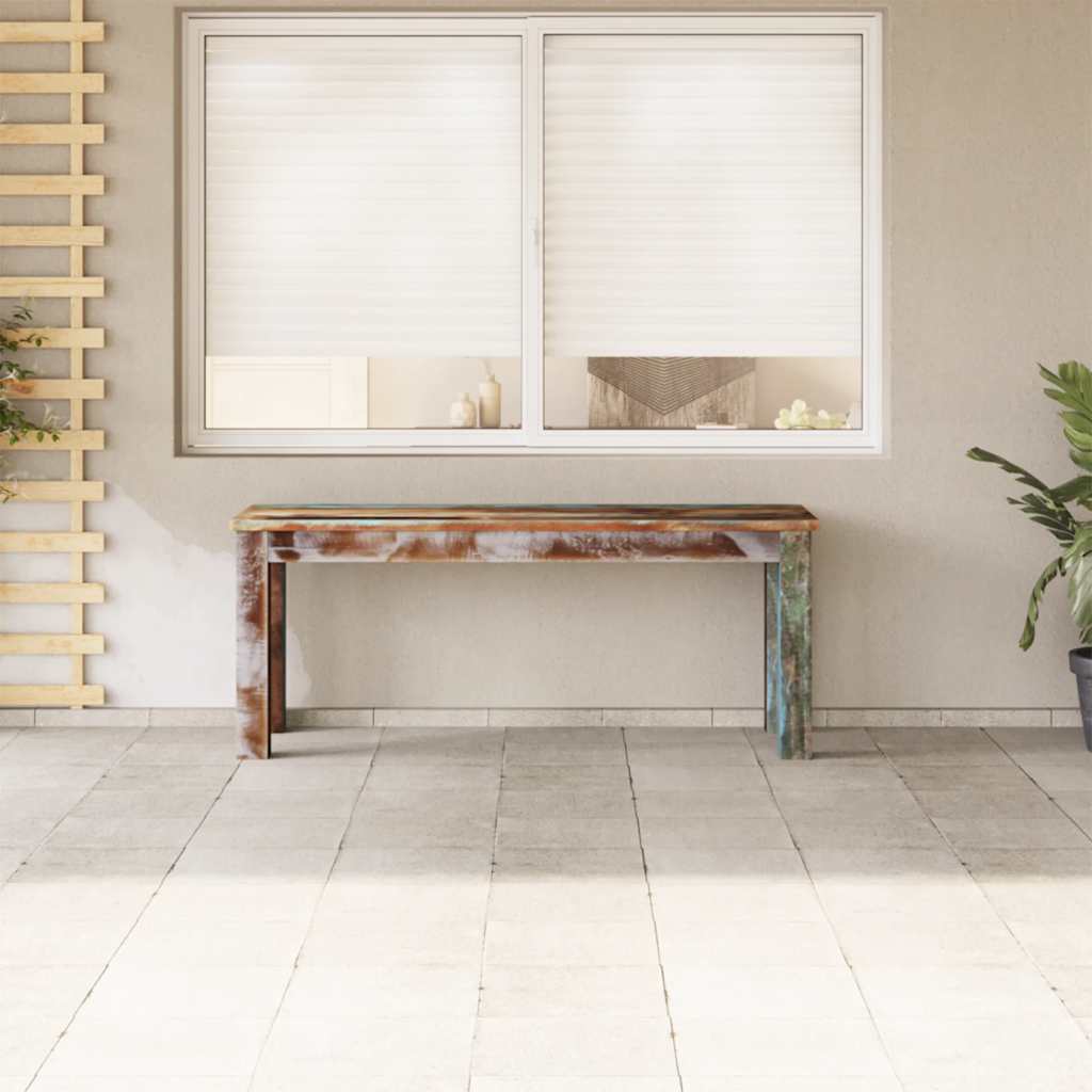 Bench Solid Reclaimed Wood 110x35x45 cm