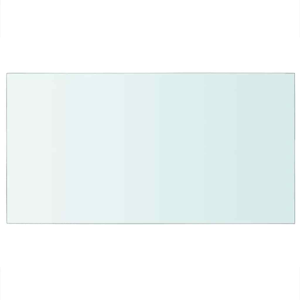 Shelf Panel Glass Clear 40x25 cm