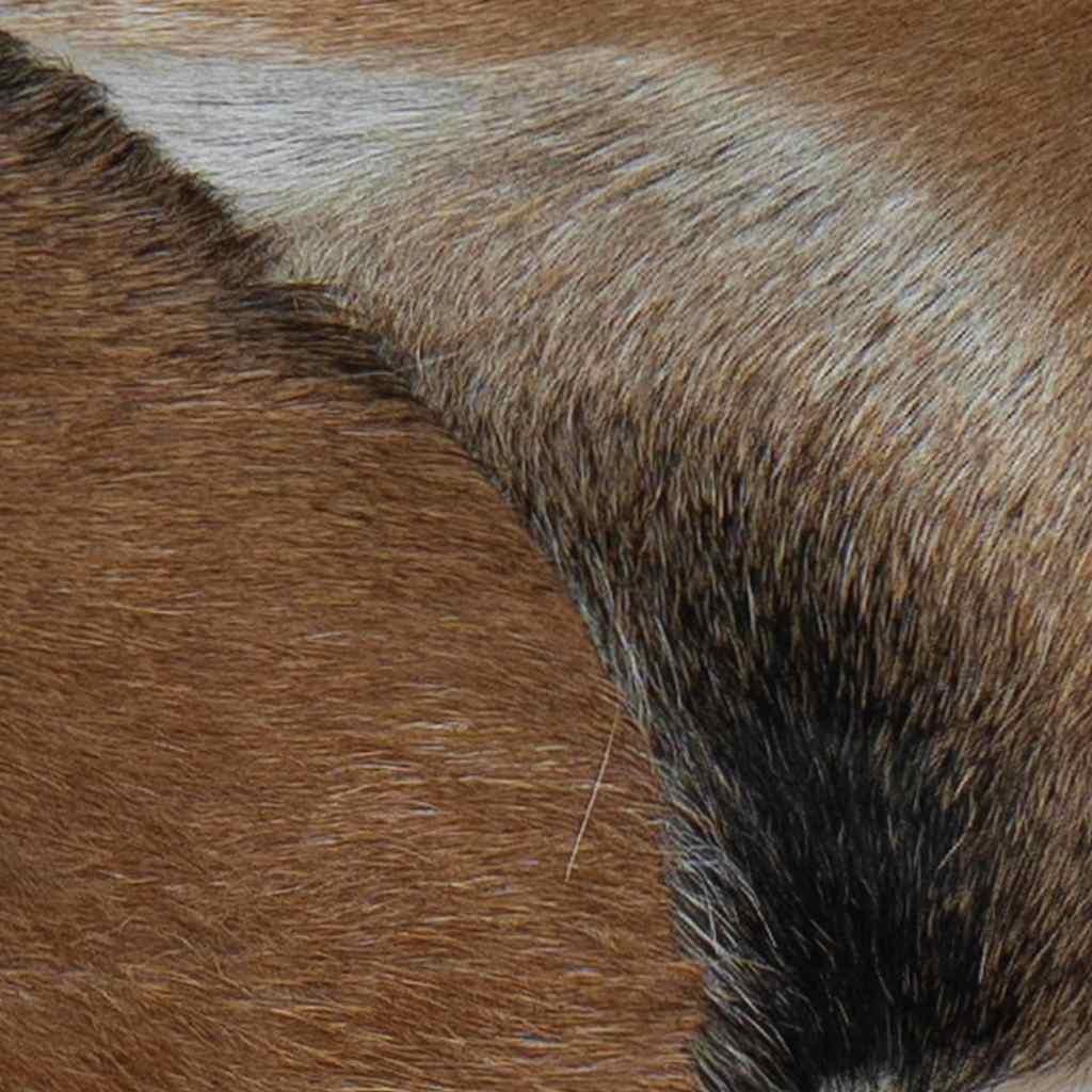 Bench Goatskin Leather Teak