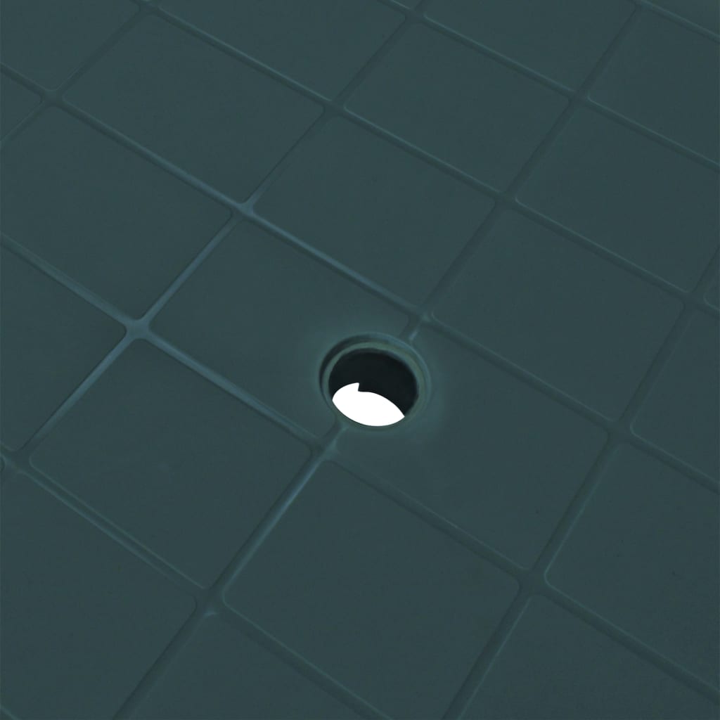 Garden Table Green 101x68x72 cm Plastic