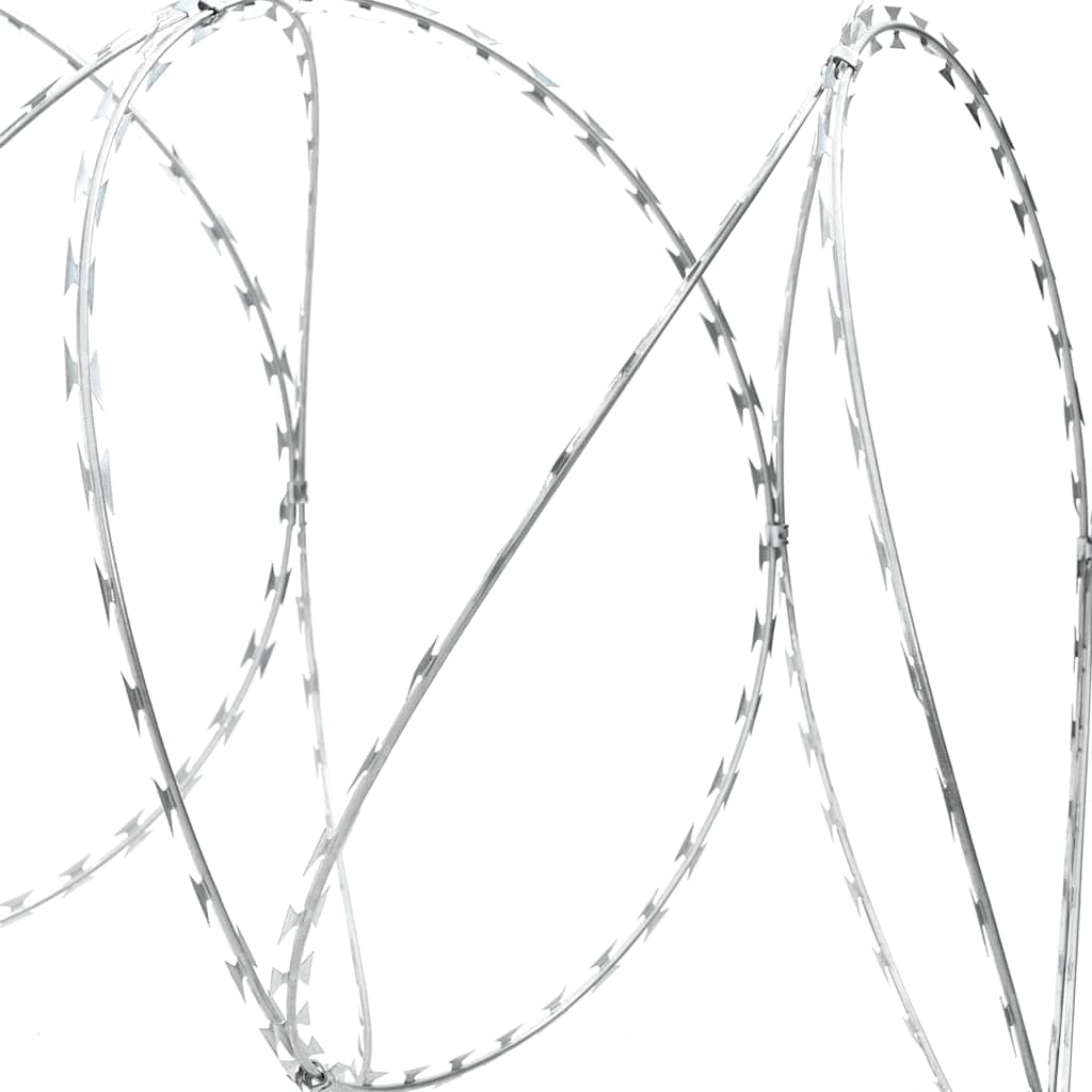 Razor Concertina Wire Galvanised Steel 500 m