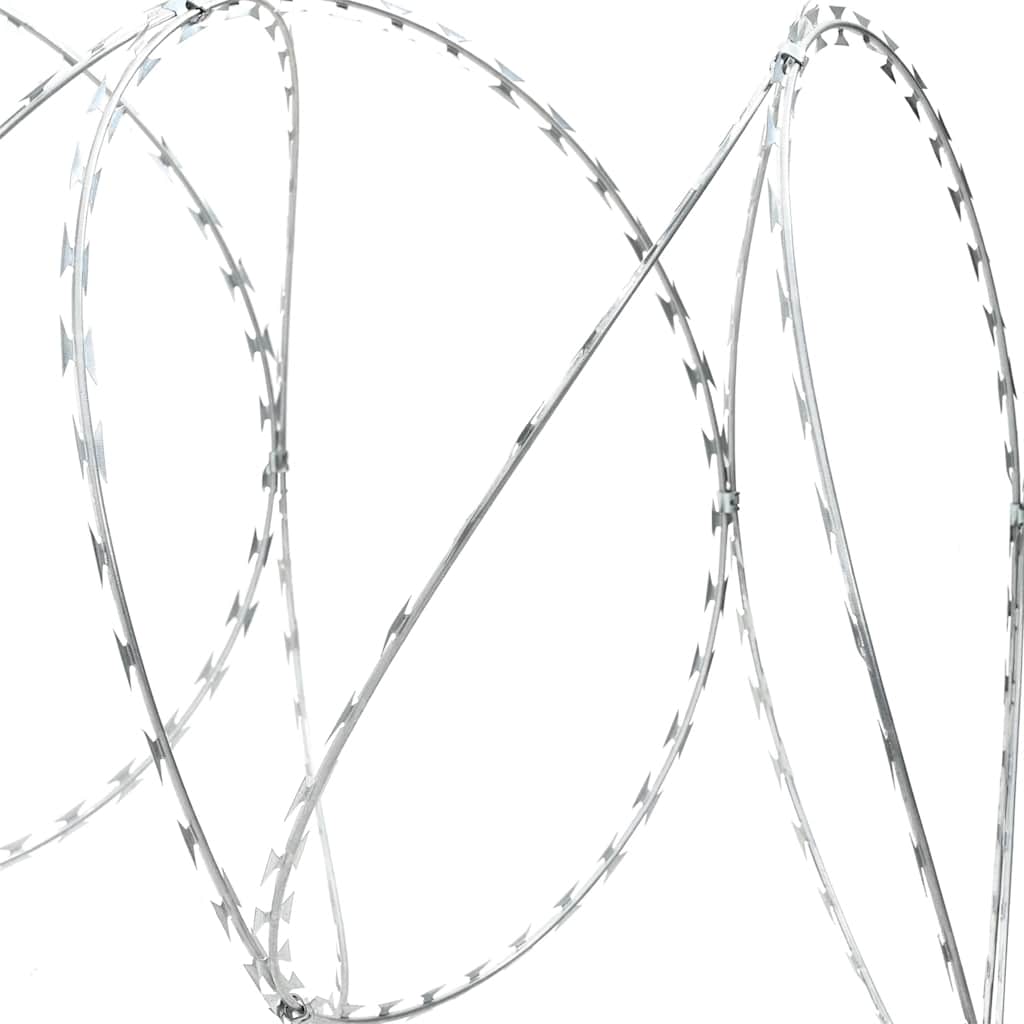 Concertina Razor Wire Galvanised Steel 300 m