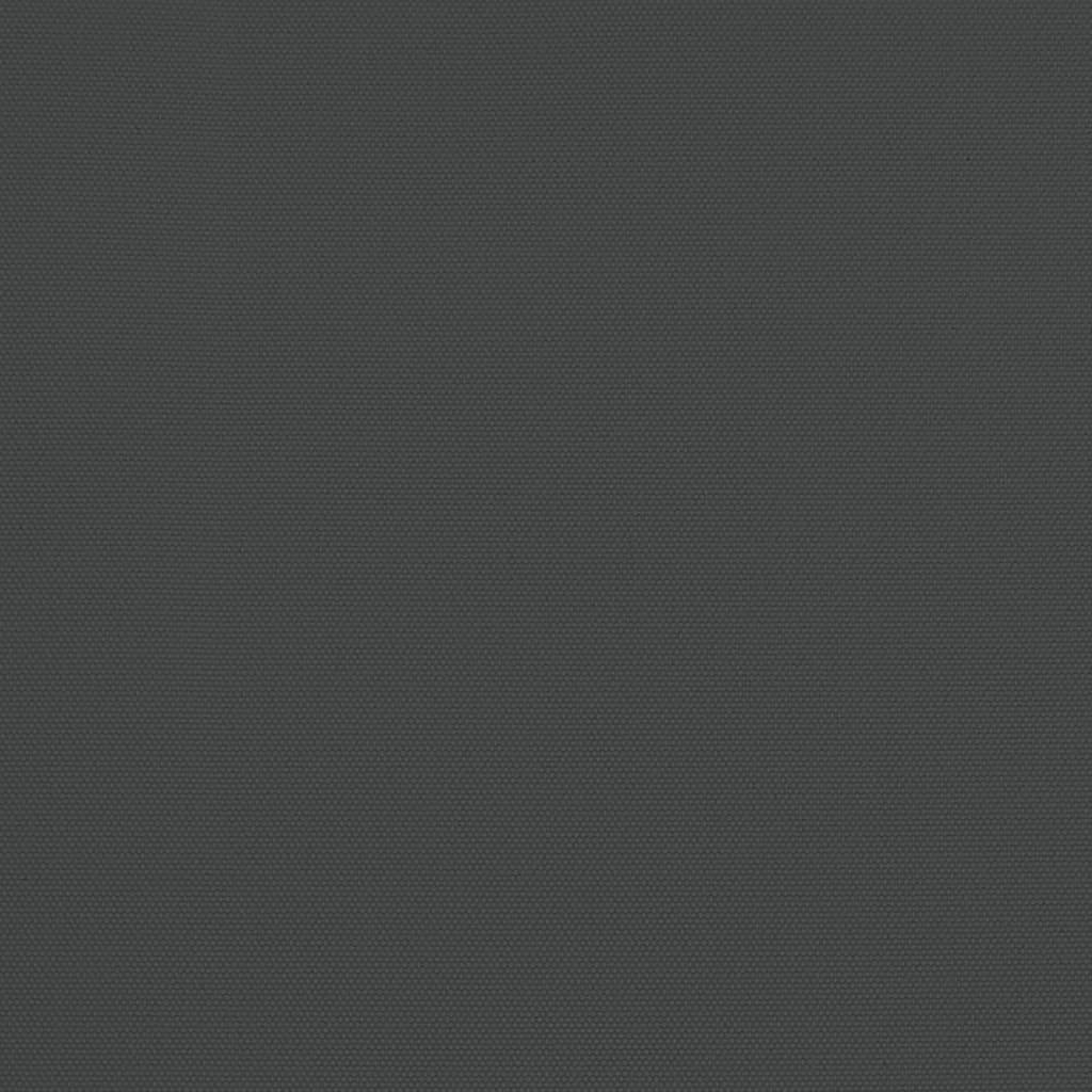 Cantilever Garden Parasol with LED Lights and Steel Pole 300 cm Anthracite