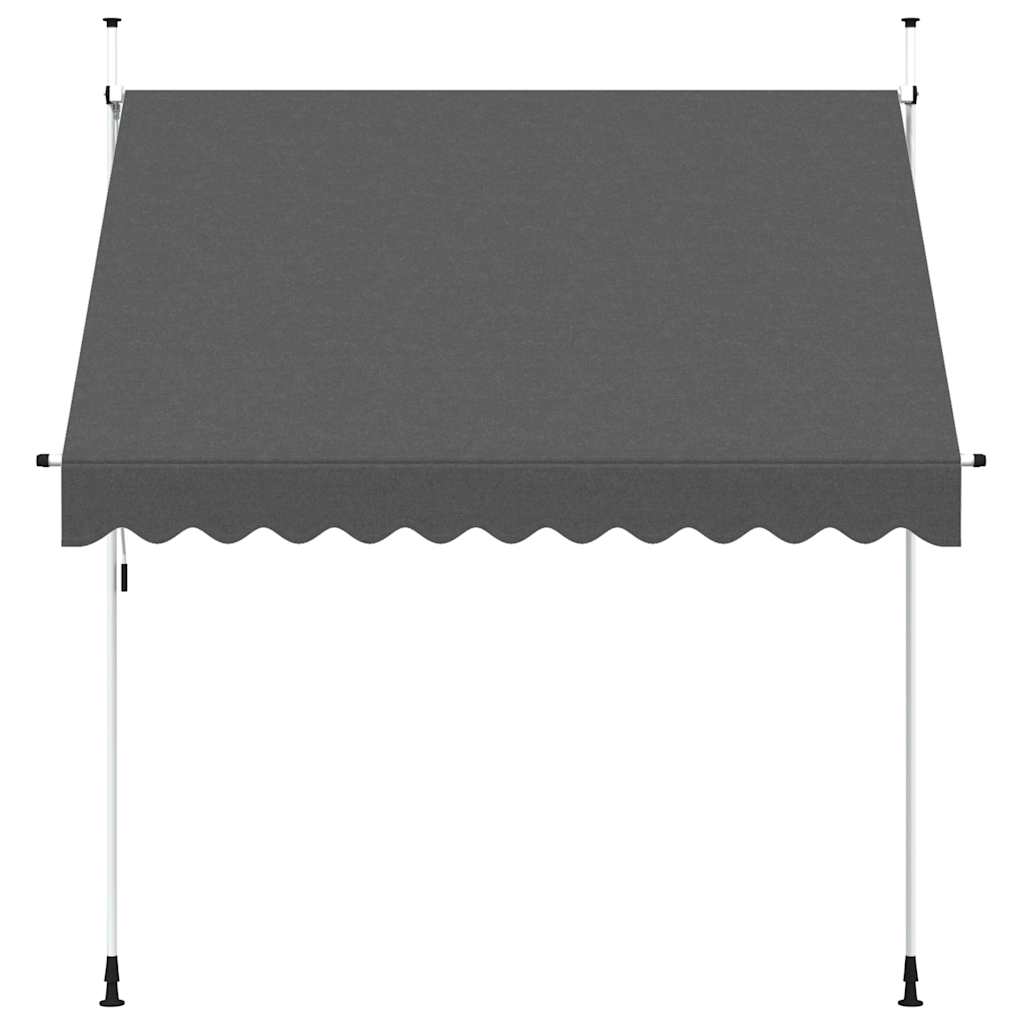 Manual Retractable Awning 250 cm Anthracite