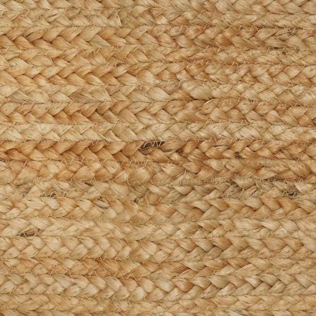 Handmade Rug Jute Natural 160x230 cm