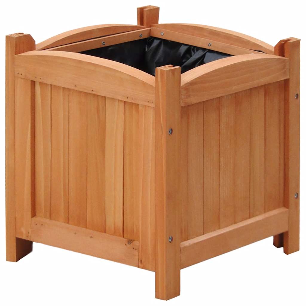 Raised Beds 4 pcs 30x30x30 cm