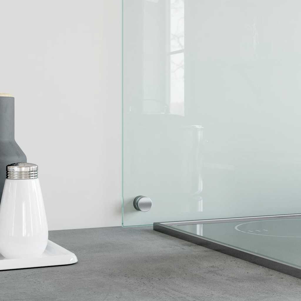 Kitchen Backsplash Transparent 80x50 cm Tempered Glass